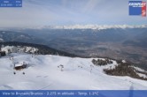 Archiv Foto Webcam Kronplatz: Sicht auf Bruneck 11:00