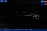 Archiv Foto Webcam Kronplatz: Sicht auf Bruneck 23:00