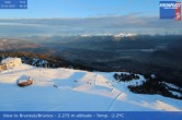 Archiv Foto Webcam Kronplatz: Sicht auf Bruneck 05:00