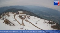 Archiv Foto Webcam Kronplatz: Sicht auf Bruneck 09:00
