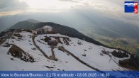 Archiv Foto Webcam Kronplatz: Sicht auf Bruneck 17:00
