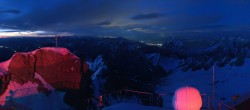 Archived image Webcam Top of Zugspitze 03:00
