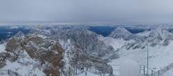 Archiv Foto Webcam Panoramablick Zugspitze 11:00