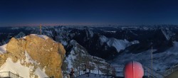 Archiv Foto Webcam Panoramablick Zugspitze 05:00