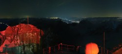 Archiv Foto Webcam Panoramablick Zugspitze 21:00