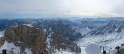 Archiv Foto Webcam Panoramablick Zugspitze 09:00