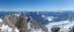 Archiv Foto Webcam Panoramablick Zugspitze 11:00