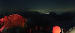 Archiv Foto Webcam Panoramablick Zugspitze 21:00