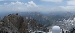 Archiv Foto Webcam Panoramablick Zugspitze 11:00