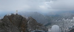 Archiv Foto Webcam Panoramablick Zugspitze 13:00