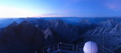 Archived image Webcam Top of Zugspitze 03:00