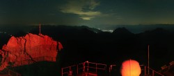 Archiv Foto Webcam Panoramablick Zugspitze 01:00