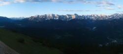 Archiv Foto Webcam Garmisch: Panoramablick Wank 05:00