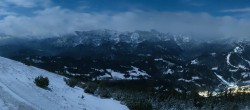 Archiv Foto Webcam Garmisch: Panoramablick Wank 01:00