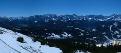 Archiv Foto Webcam Garmisch: Panoramablick Wank 03:00