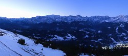 Archiv Foto Webcam Garmisch: Panoramablick Wank 06:00