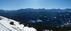 Archiv Foto Webcam Garmisch: Panoramablick Wank 12:00