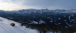 Archiv Foto Webcam Garmisch: Panoramablick Wank 07:00