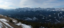 Archiv Foto Webcam Garmisch: Panoramablick Wank 07:00