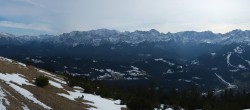 Archiv Foto Webcam Garmisch: Panoramablick Wank 13:00