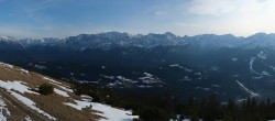 Archiv Foto Webcam Garmisch: Panoramablick Wank 15:00