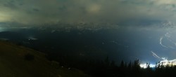 Archiv Foto Webcam Garmisch: Panoramablick Wank 23:00