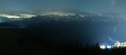 Archiv Foto Webcam Garmisch: Panoramablick Wank 01:00