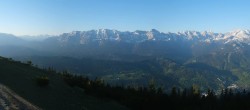 Archiv Foto Webcam Garmisch: Panoramablick Wank 06:00