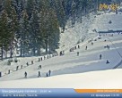 Archiv Foto Webcam Bansko: Blick ins Skigebiet und auf den Weltcuphang 12:00