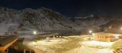 Archived image Webcam Le Lac de Tignes, Tignes 01:00