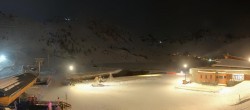 Archived image Webcam Le Lac de Tignes, Tignes 23:00