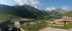 Archiv Foto Webcam Le Lac de Tignes 07:00