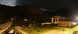 Archived image Webcam Le Lac de Tignes, Tignes 23:00