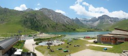 Archived image Webcam Le Lac de Tignes, Tignes 11:00