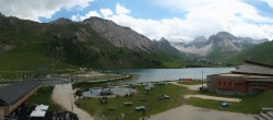 Archived image Webcam Le Lac de Tignes, Tignes 13:00