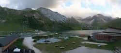 Archiv Foto Webcam Le Lac de Tignes 19:00