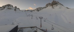 Archiv Foto Webcam Tignes: Val Claret 07:00