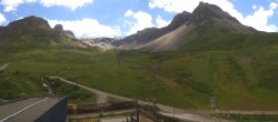 Archiv Foto Webcam Tignes: Val Claret 13:00