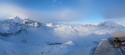 Archiv Foto Webcam Tignes: Bergstation Tovière 07:00