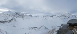 Archiv Foto Webcam Tignes: Bergstation Tovière 13:00