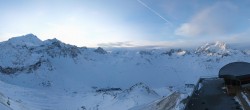 Archiv Foto Webcam Tignes: Bergstation Tovière 15:00