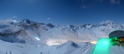 Archiv Foto Webcam Tignes: Bergstation Tovière 05:00