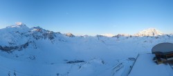 Archiv Foto Webcam Tignes: Bergstation Tovière 07:00