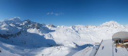 Archiv Foto Webcam Tignes: Bergstation Tovière 09:00