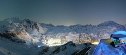 Archiv Foto Webcam Tignes: Bergstation Tovière 01:00