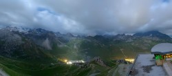 Archiv Foto Webcam Tignes: Bergstation Tovière 03:00