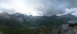 Archiv Foto Webcam Tignes: Bergstation Tovière 19:00
