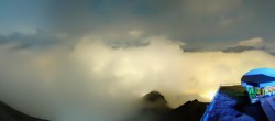 Archiv Foto Webcam Tignes: Bergstation Tovière 01:00