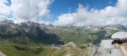 Archiv Foto Webcam Tignes: Bergstation Tovière 11:00