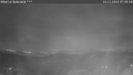 Archiv Foto Webcam Crans Montana: Hotel Le Splendide 06:00